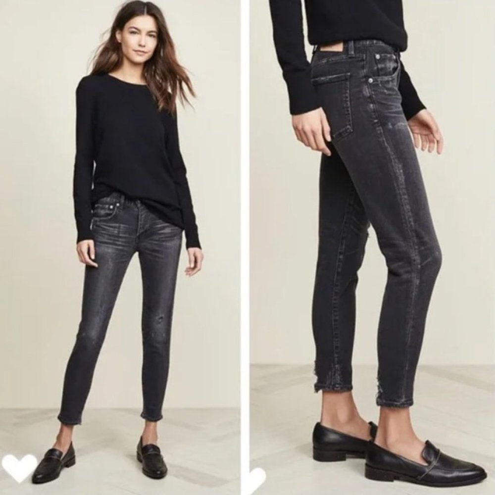 MOUSSY VINTAGE Velma Distressed Skinny Jeans - 26